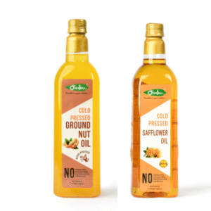 Groundnut Oil & Safflower Oil Combo Pack (1ltr)